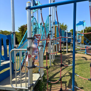 竜洋海洋公園の巨大遊具に大興奮！