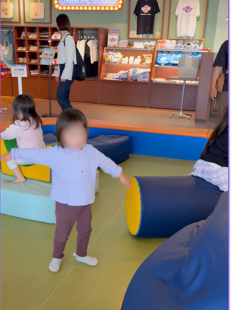 ブルーシールアイスクリーム名護のキッズスペース