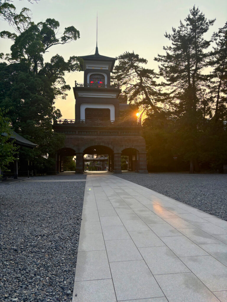 前田利家を祀る尾山神社